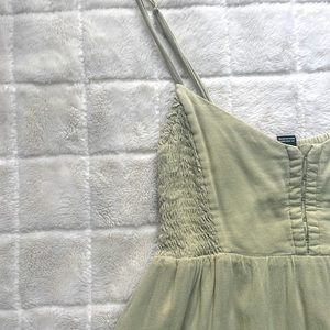 Walking closet Spring sale!!Save green little dress for sale . Work once.